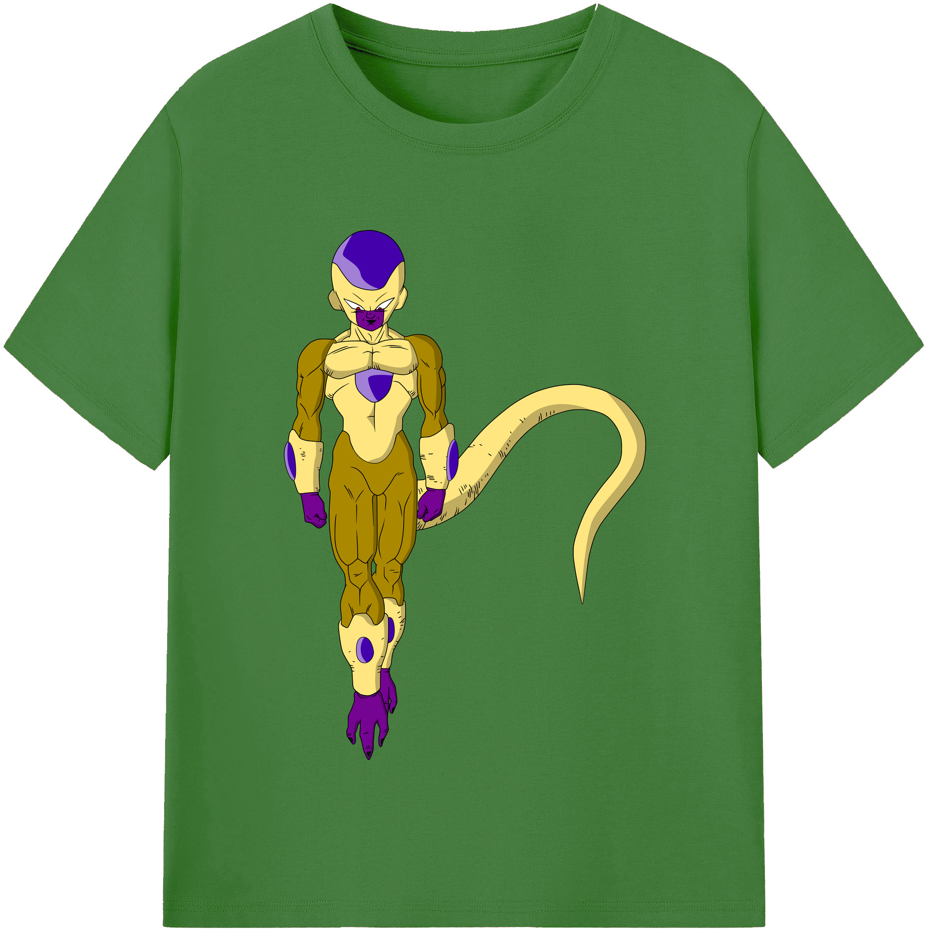 （画像用） ドラゴンボール フリーザ DRAGON BALL Frieza レディースカジュアルプリントTシャツ（綿100％）